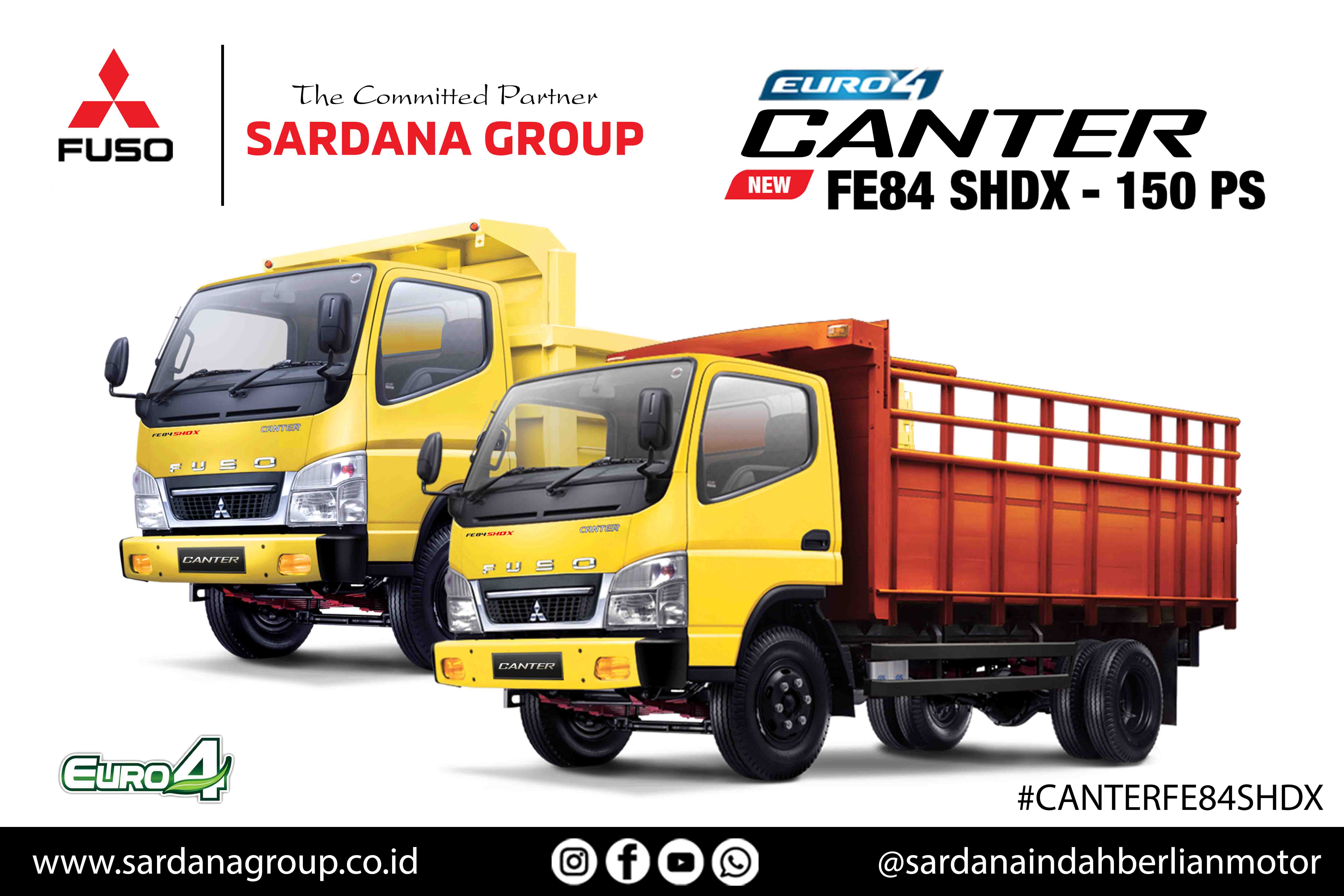 Review Mitsubishi Fuso Canter 84 SHDX